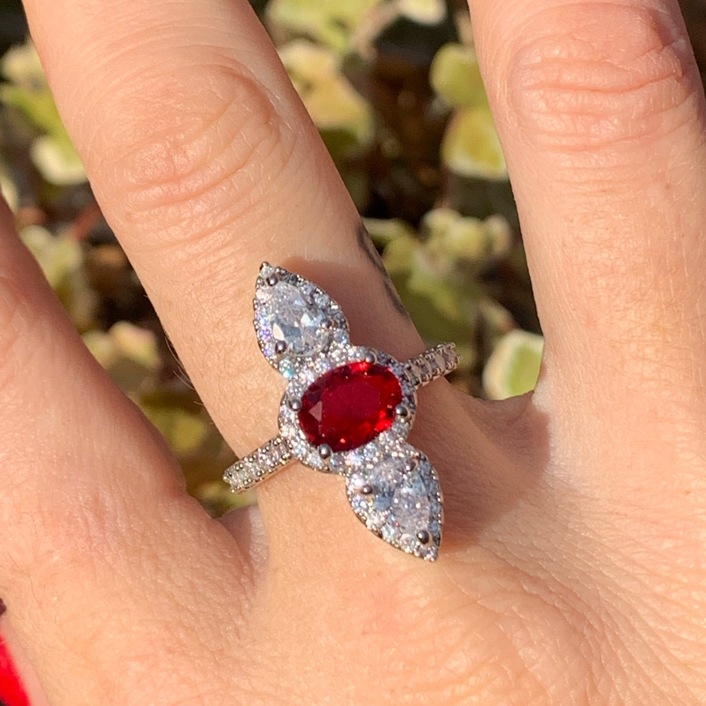 Cz Statement Ring